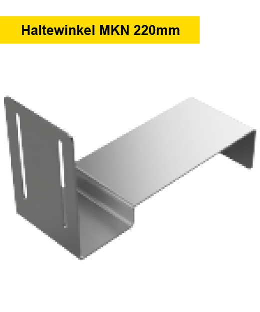 Haltewinkel in verschiedenen Ausführungen